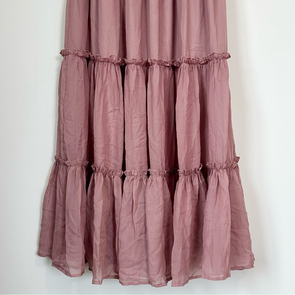 NWT Ivy City Co Ellie Dress in Mauve Dusty Rose - Size: Medium - Picture 5 of 6
